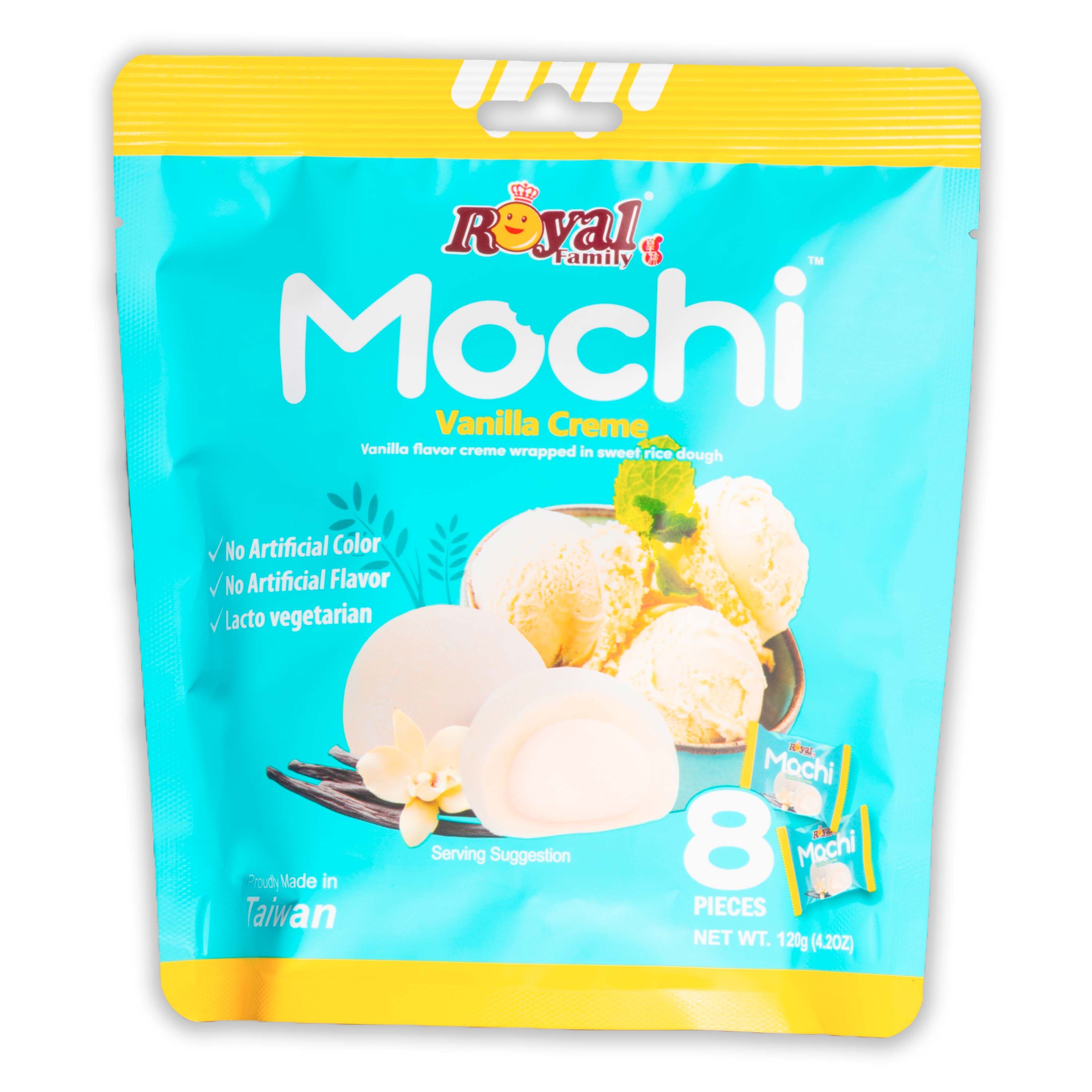 Royal Family Mochi Vanilla Creme 120gr