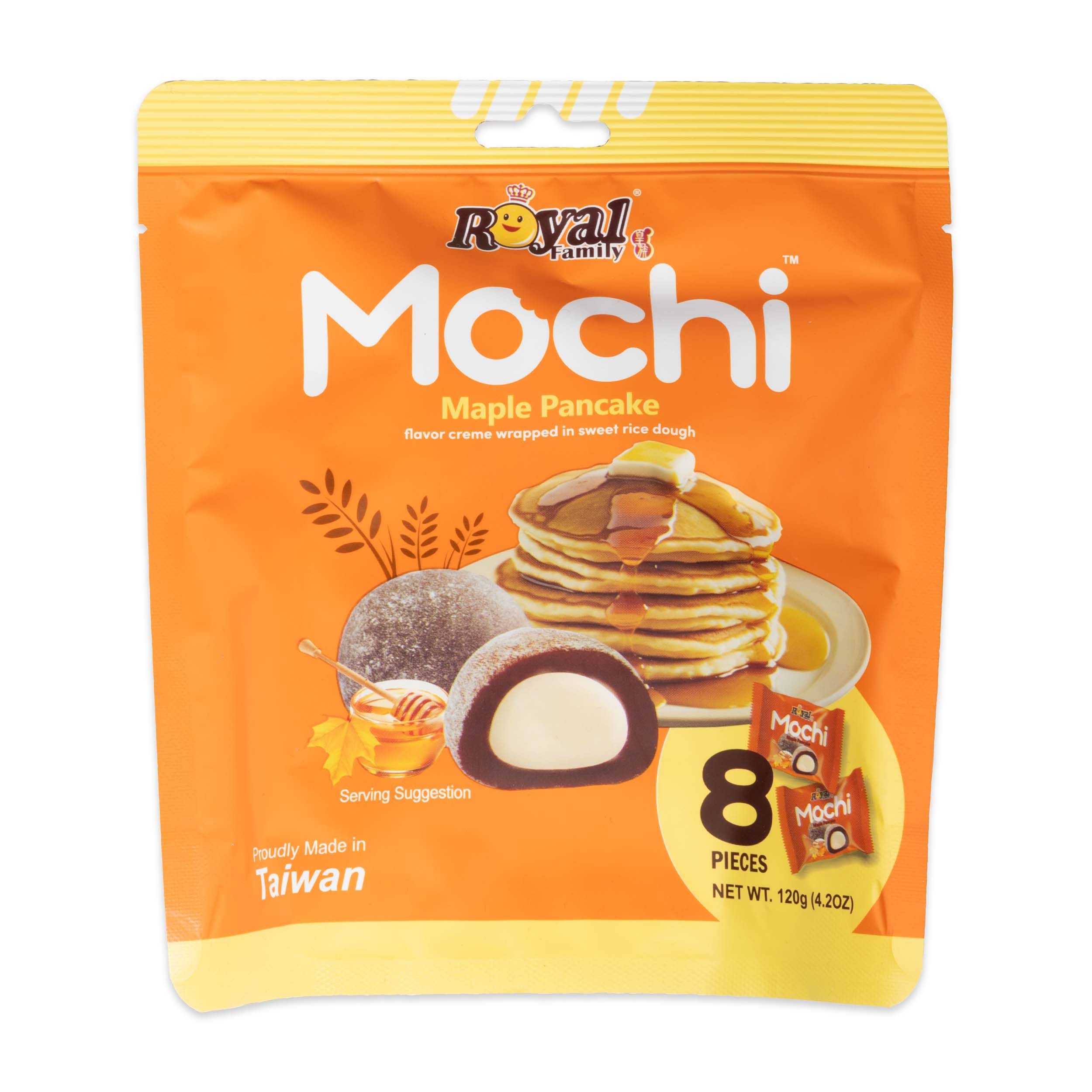 Royal family Mochi Maple Pancake 120gr