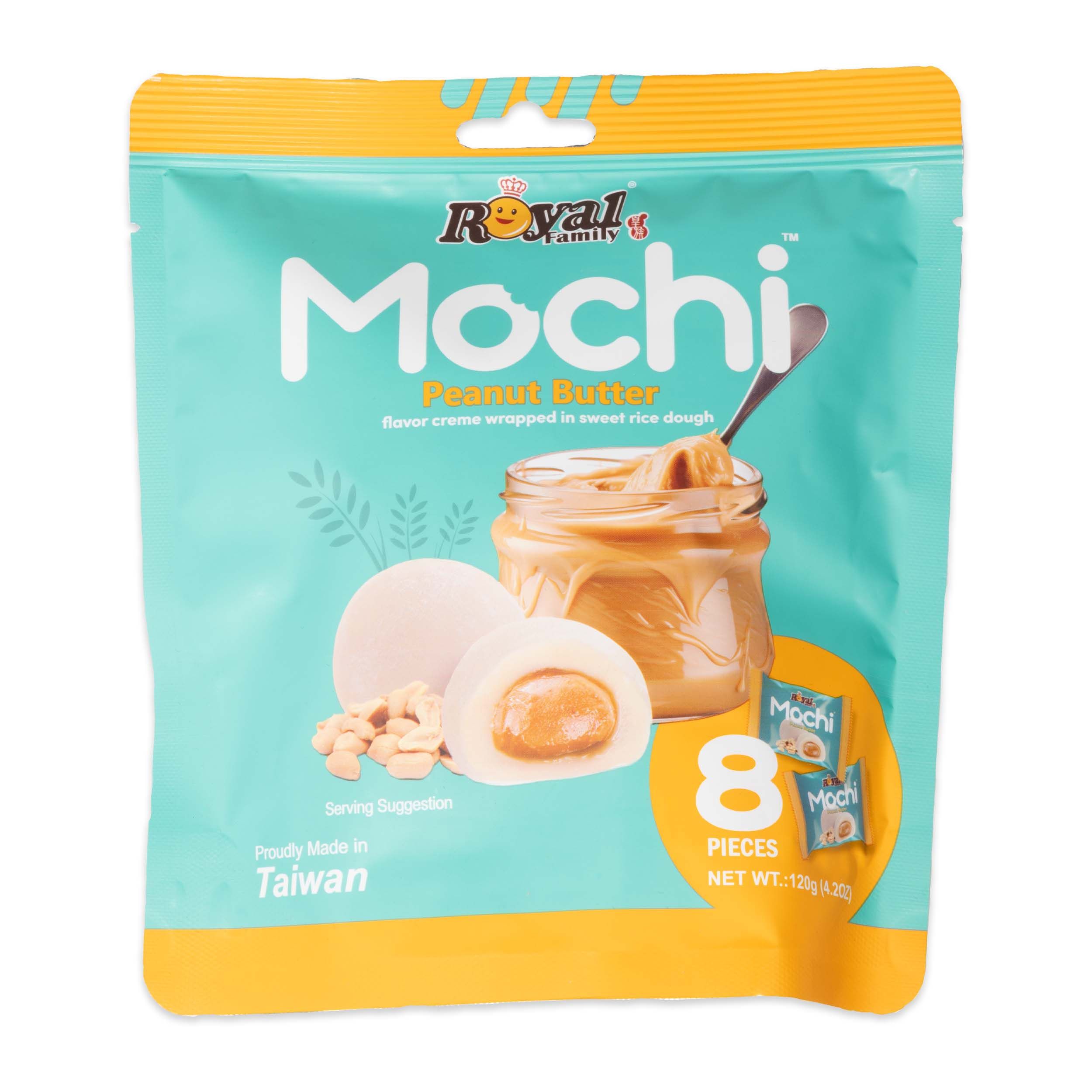 Royal family Mochi Peanut Butter 120gr
