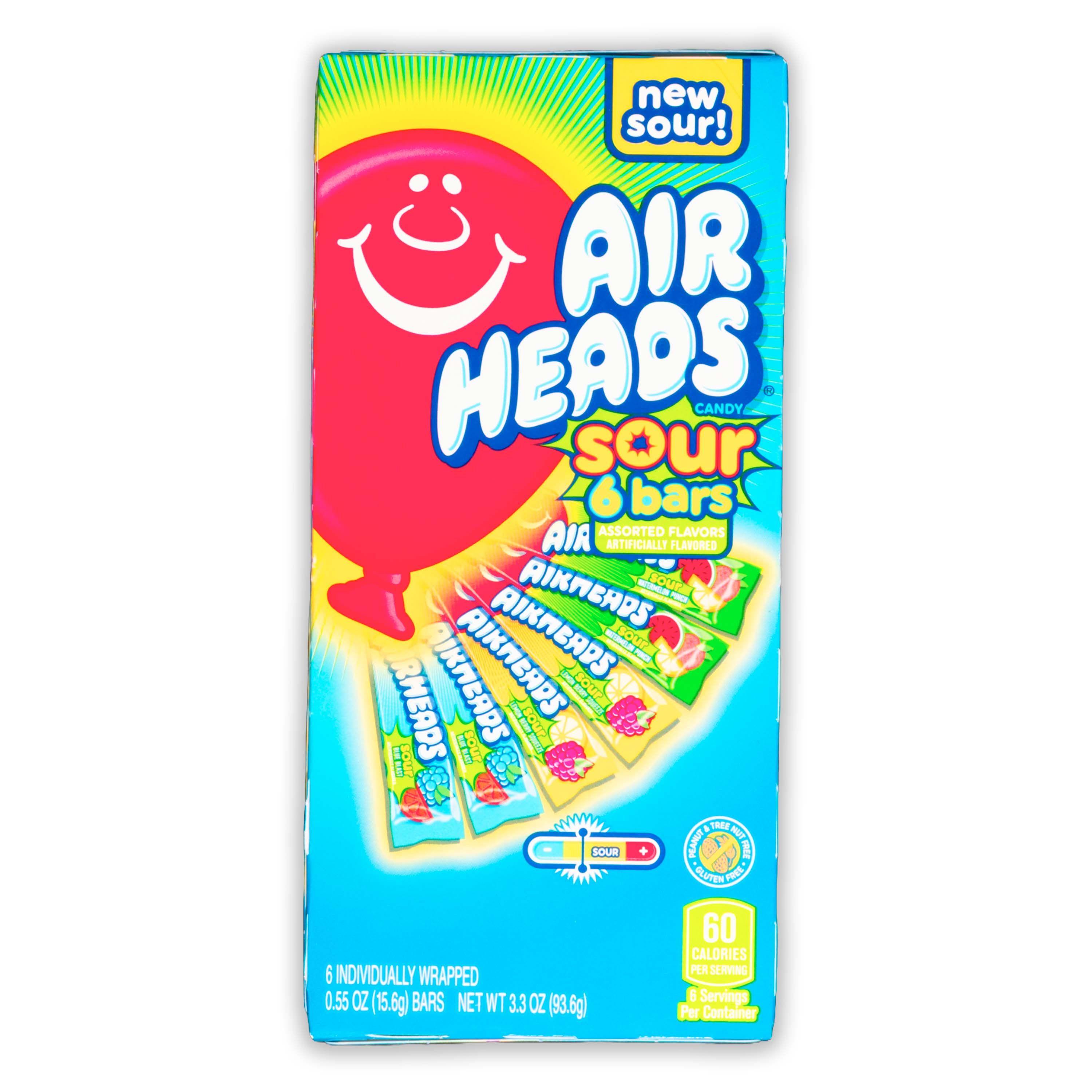 Airheads Sour 6 bars