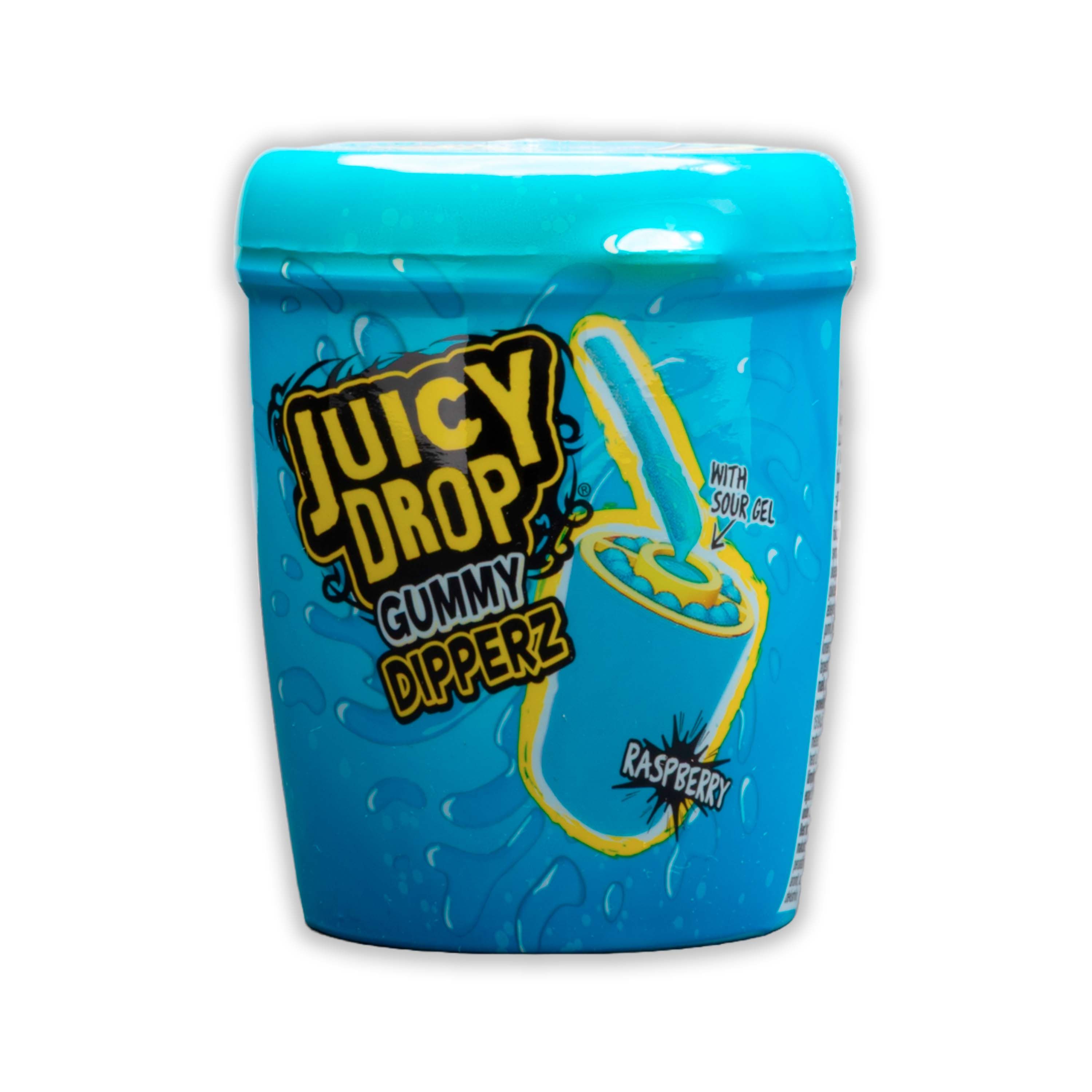 Juicy Drop Gummy Dipperz Raspberry
