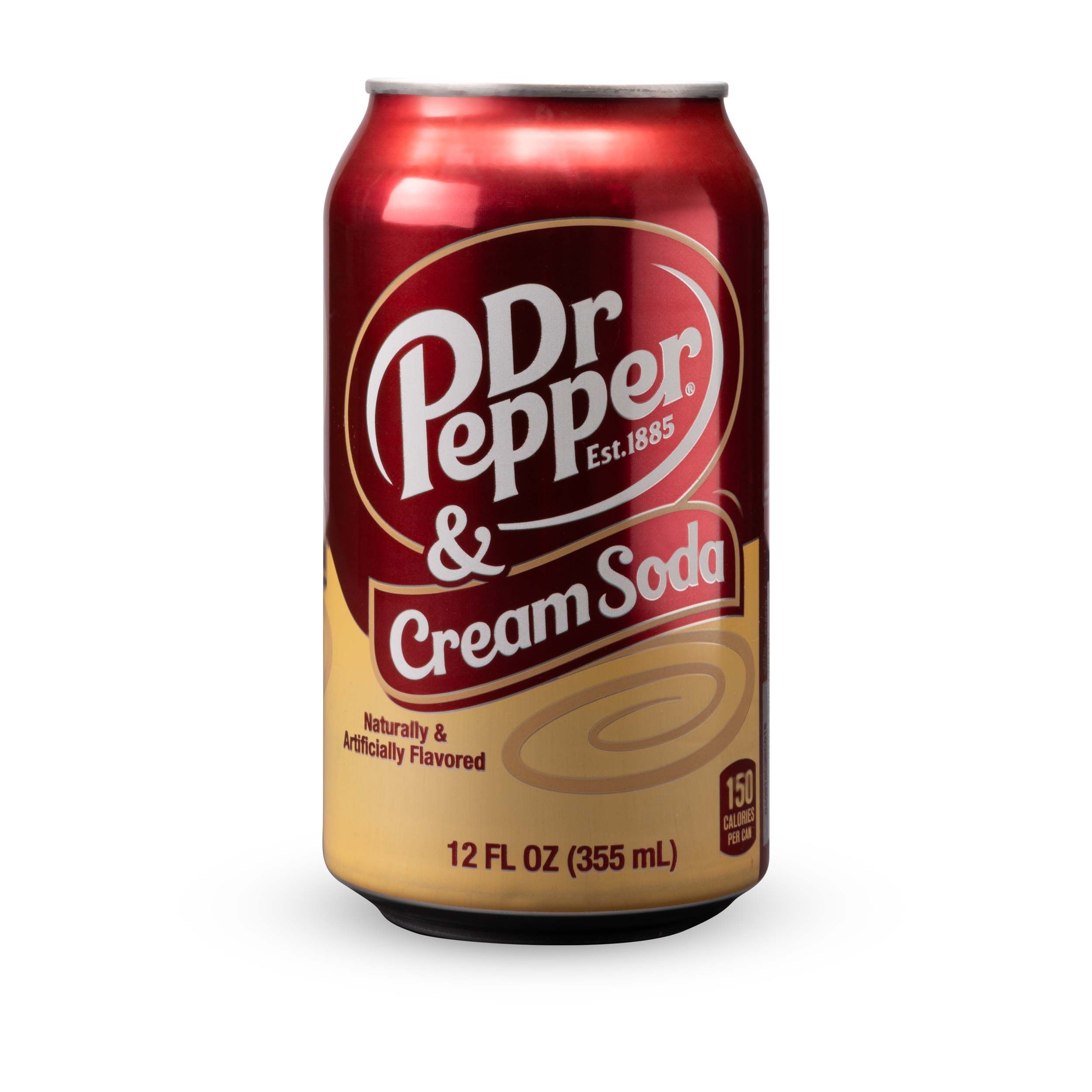 Dr Pepper & Cream Soda 335ml