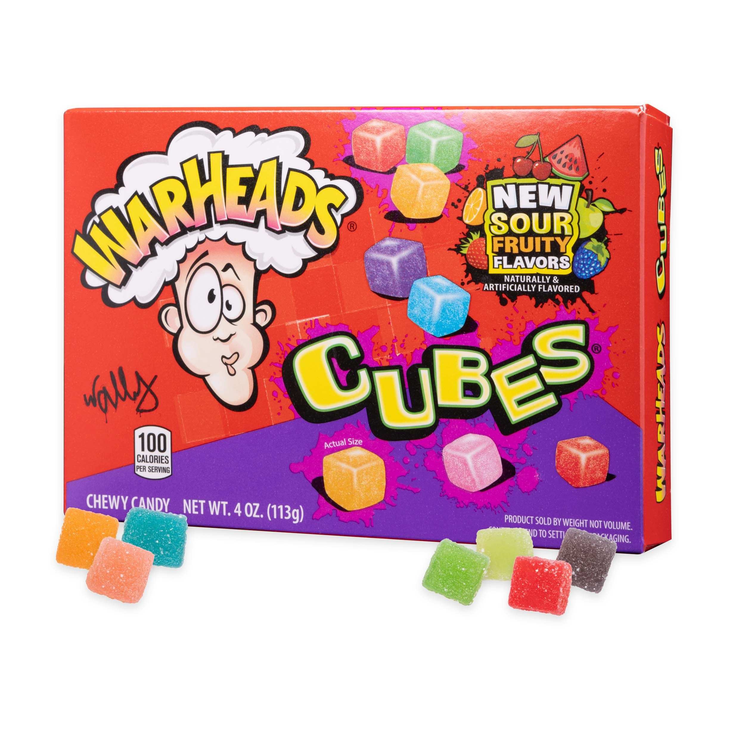 Warheads Sour Chewy Cubes