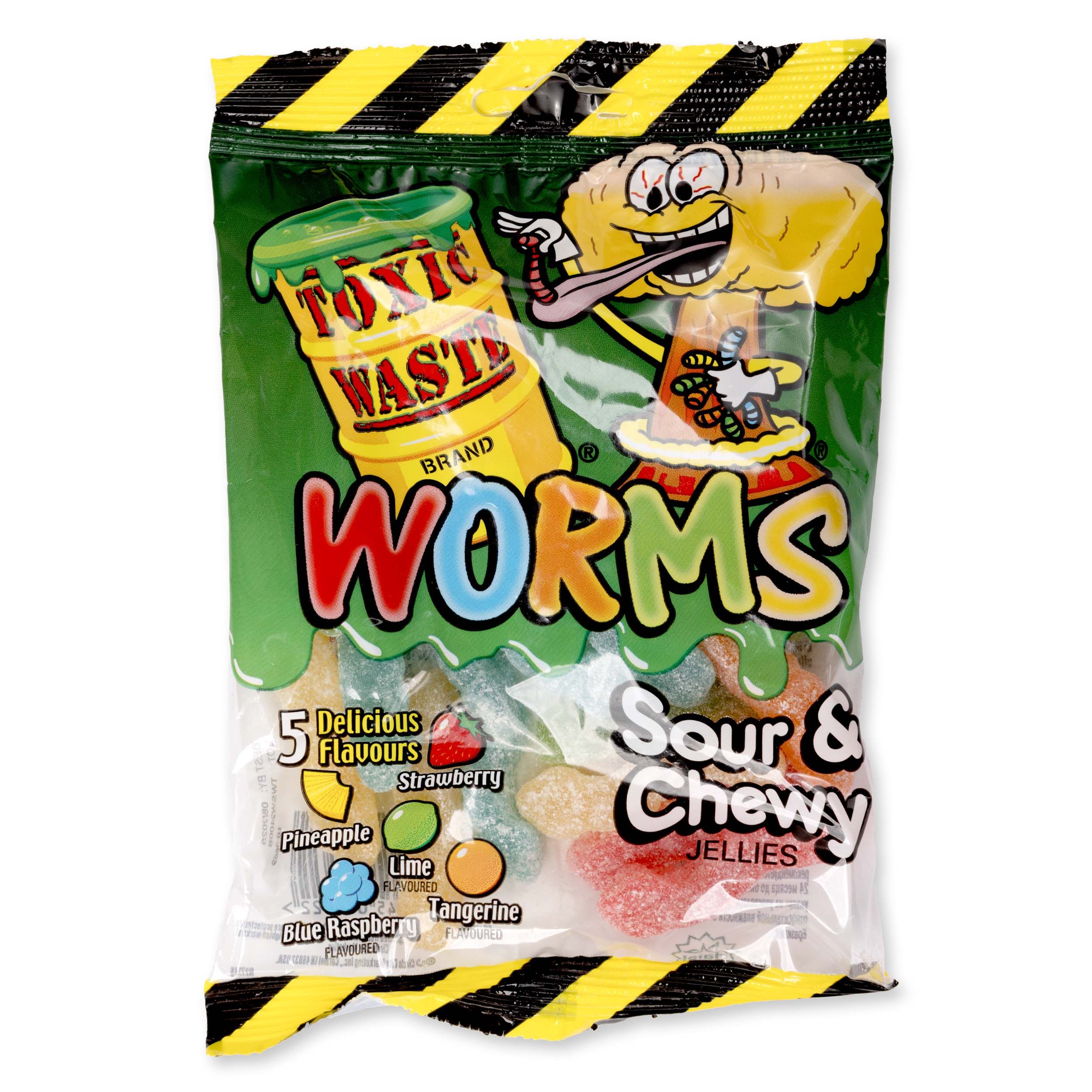 Toxic Waste Sour Worms 142gr